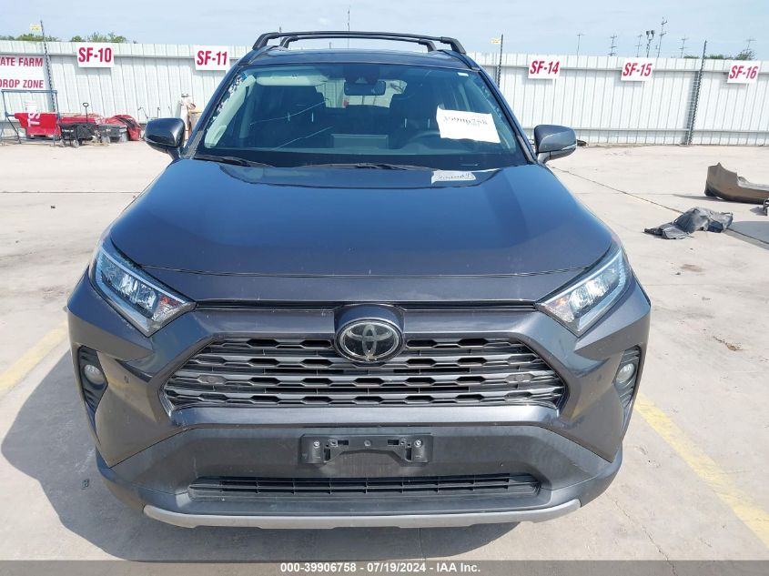 2019 Toyota Rav4 Limited VIN: 2T3Y1RFVXKW037708 Lot: 39906758