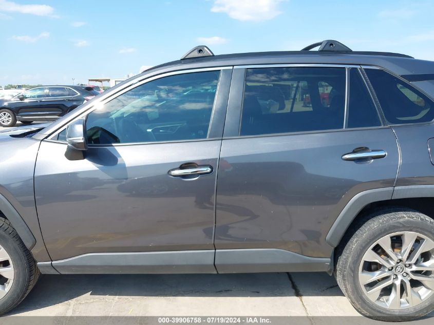 2019 Toyota Rav4 Limited VIN: 2T3Y1RFVXKW037708 Lot: 39906758