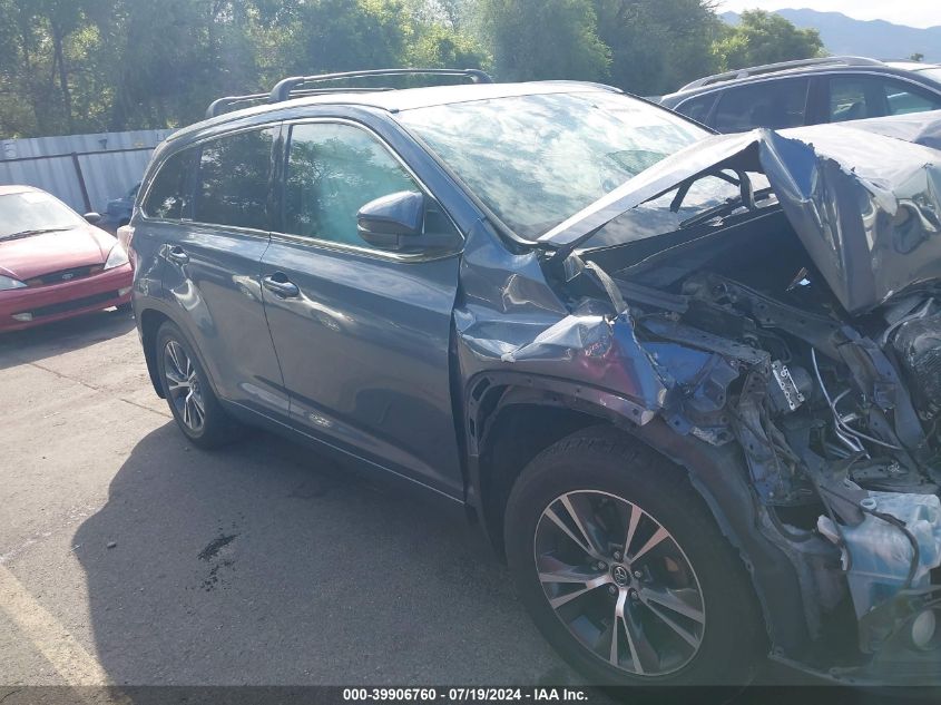 2016 Toyota Highlander Xle VIN: 5TDJKRFH6GS290798 Lot: 39906760