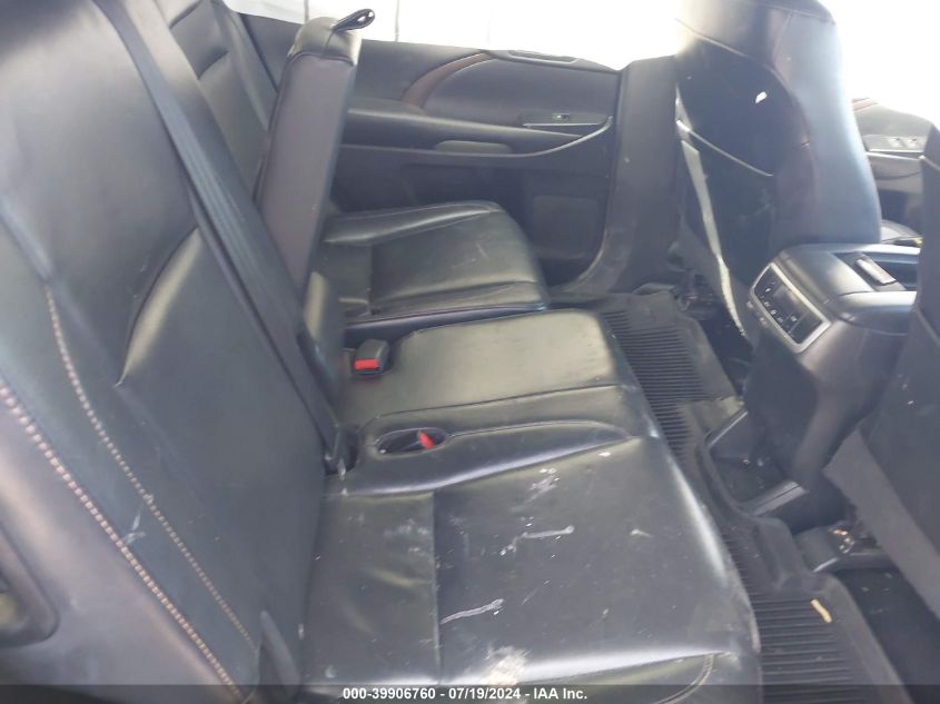 2016 Toyota Highlander Xle VIN: 5TDJKRFH6GS290798 Lot: 39906760