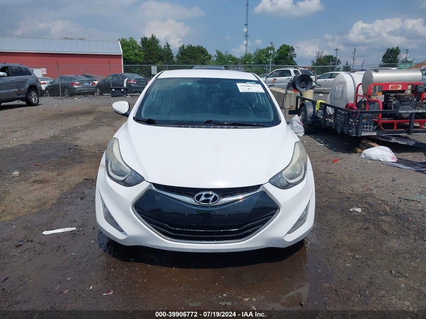 2014 Hyundai Elantra VIN: KMHDH6AHXEU024058 Lot: 39906772