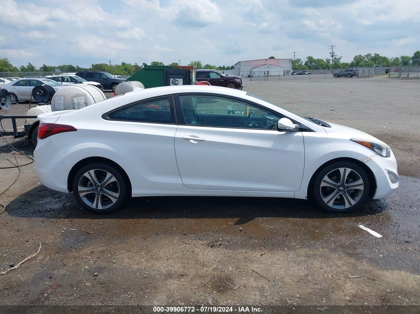 2014 Hyundai Elantra VIN: KMHDH6AHXEU024058 Lot: 39906772