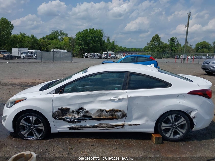 2014 Hyundai Elantra VIN: KMHDH6AHXEU024058 Lot: 39906772