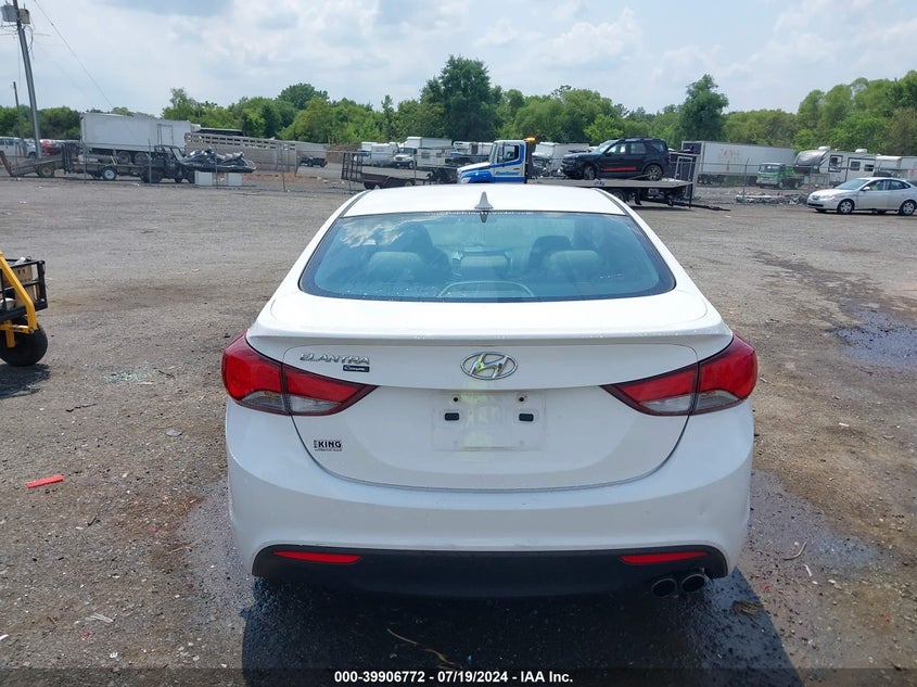 2014 Hyundai Elantra VIN: KMHDH6AHXEU024058 Lot: 39906772