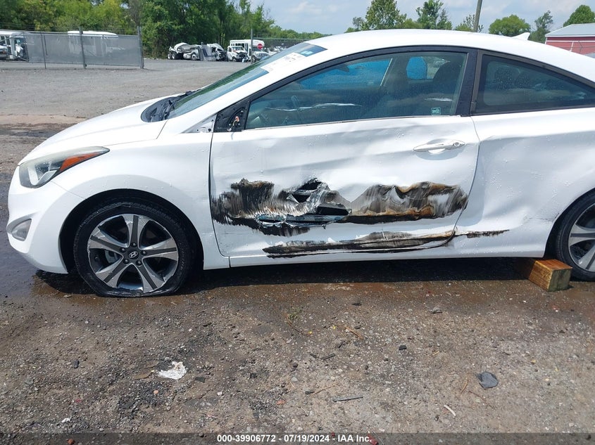 2014 Hyundai Elantra VIN: KMHDH6AHXEU024058 Lot: 39906772