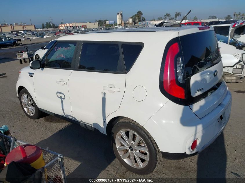 2018 Kia Soul + VIN: KNDJP3A59J7595645 Lot: 39906787