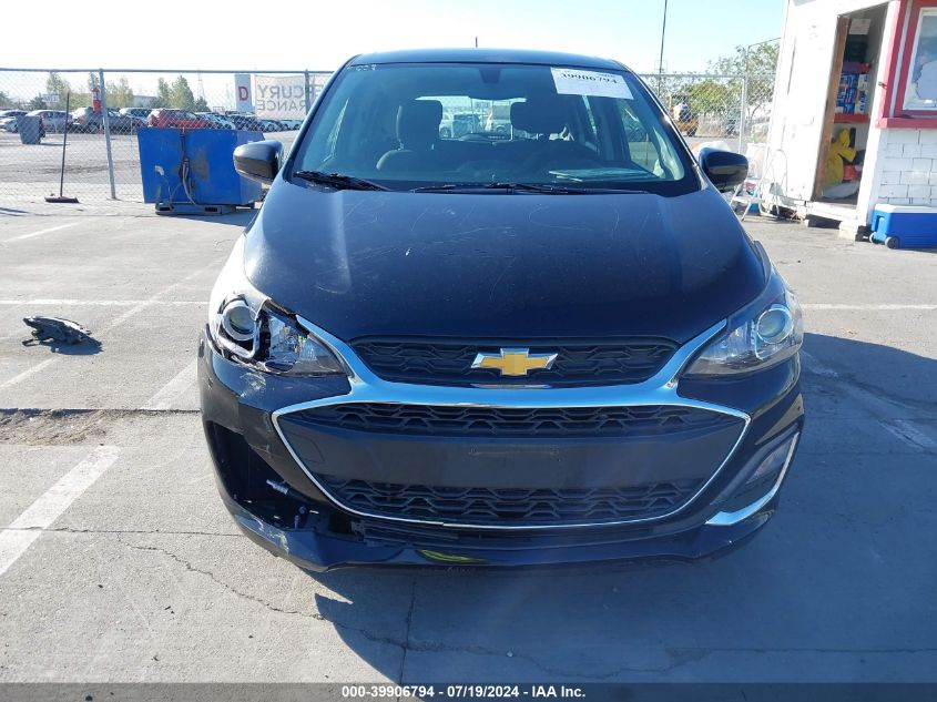 2020 Chevrolet Spark Fwd 1Lt Automatic VIN: KL8CD6SA2LC448391 Lot: 39906794