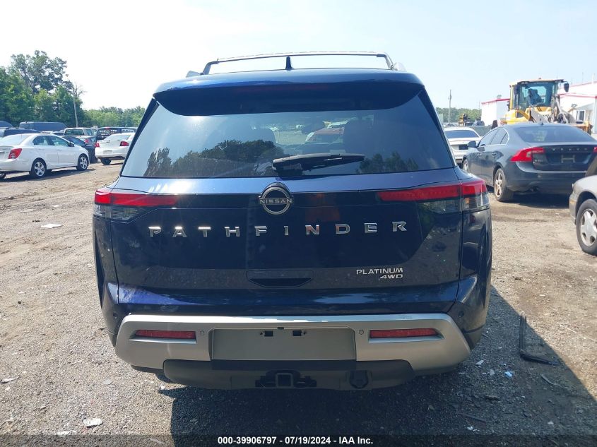 2022 Nissan Pathfinder Platinum VIN: 5N1DR3DK0NC265328 Lot: 39906797