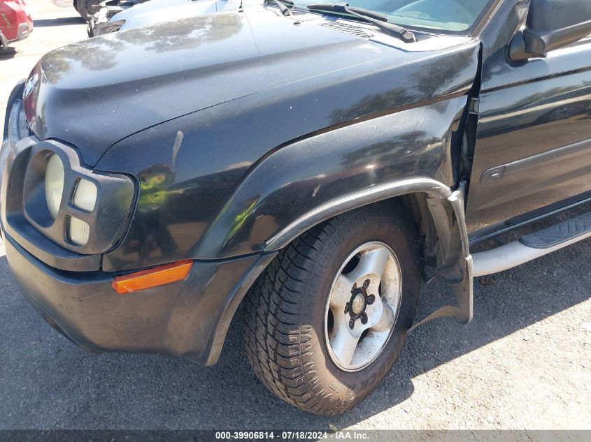 2002 Nissan Xterra Xe VIN: 5N1ED28T62C593946 Lot: 39906814