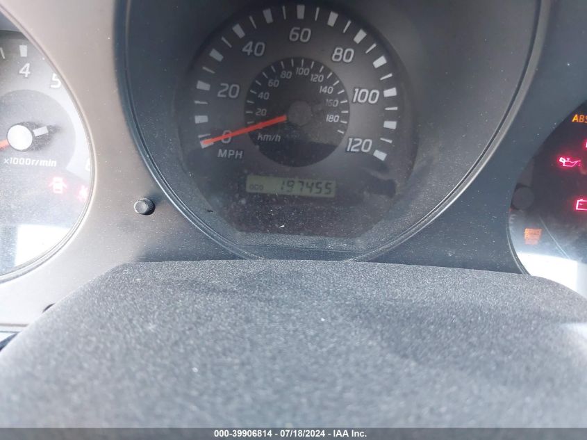 2002 Nissan Xterra Xe VIN: 5N1ED28T62C593946 Lot: 39906814