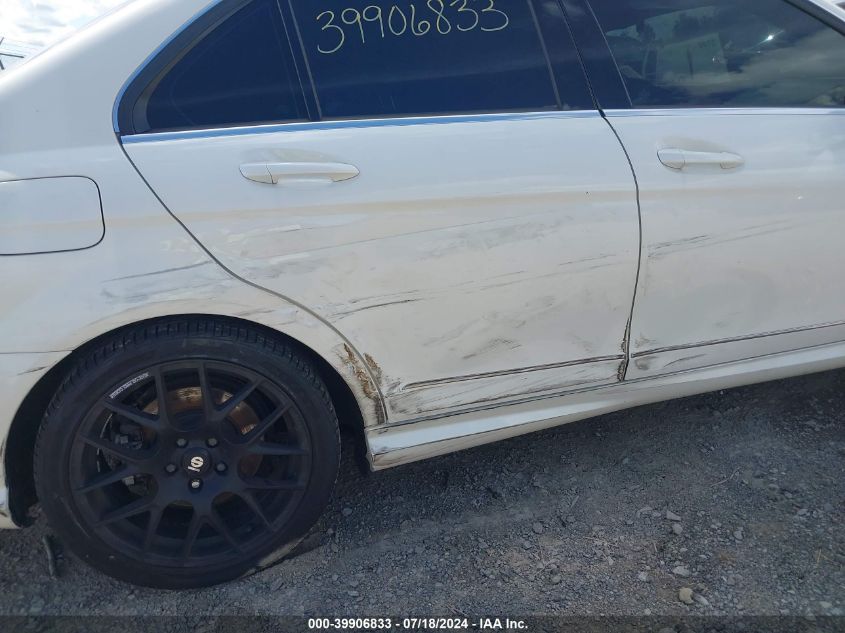 2013 Mercedes-Benz C 300 Luxury 4Matic/Sport 4Matic VIN: WDDGF8AB8DR299210 Lot: 39906833