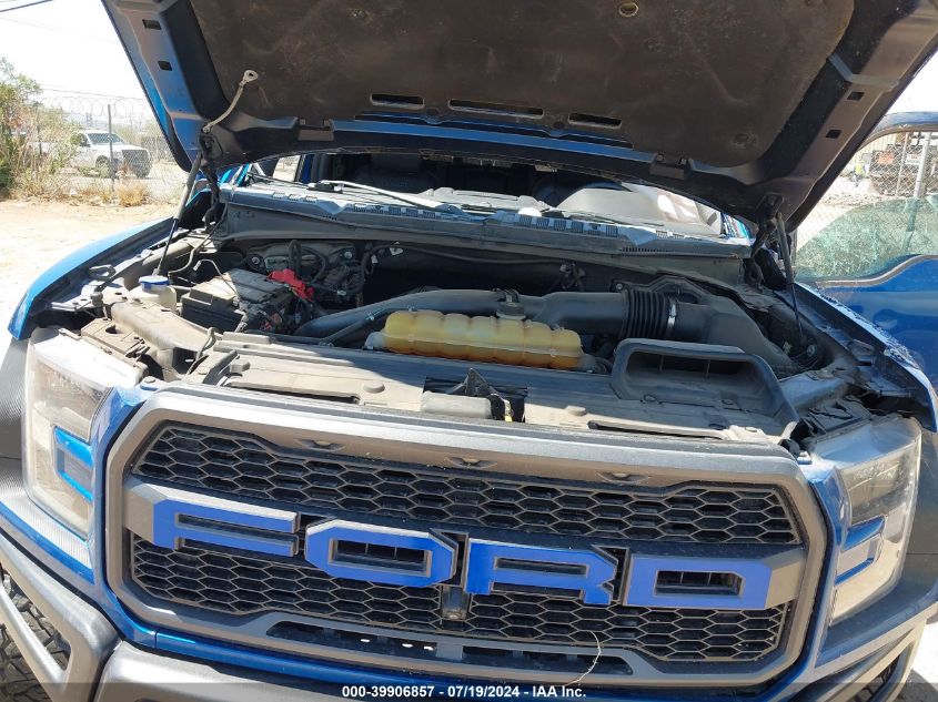 2018 Ford F-150 Raptor VIN: 1FTFW1RG6JFB72143 Lot: 39906857