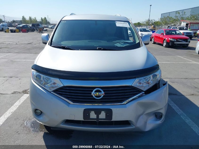 2015 Nissan Quest Sv VIN: JN8AE2KP9F9127821 Lot: 39906868