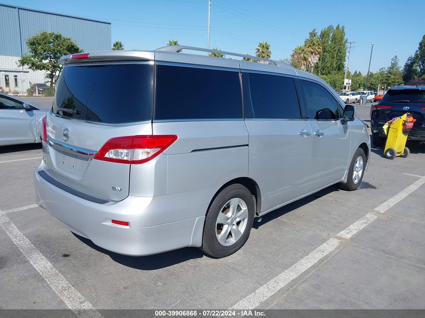 2015 Nissan Quest Sv VIN: JN8AE2KP9F9127821 Lot: 39906868