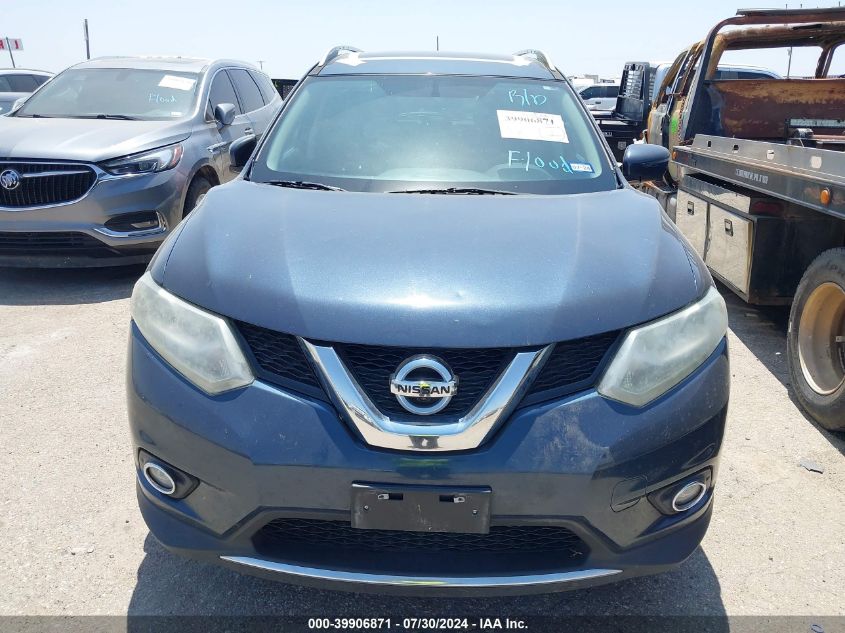 2016 Nissan Rogue Sl VIN: 5N1AT2MT7GC840809 Lot: 39906871