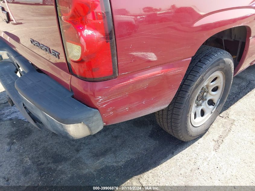 2005 Chevrolet Silverado 1500 Ls VIN: 2GCEC13T151222096 Lot: 39906876