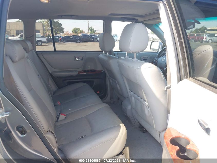 2005 Toyota Highlander Limited V6 VIN: JTEEP21AX50121948 Lot: 39906887