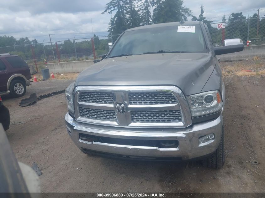 2013 Ram 2500 Laramie VIN: 3C6UR5FL2DG517198 Lot: 39906889