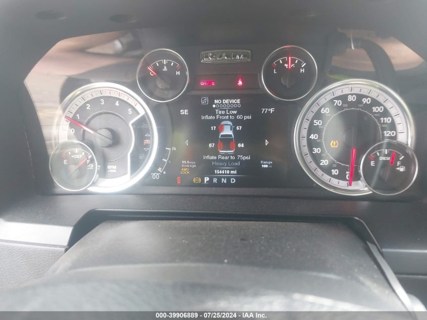 2013 Ram 2500 Laramie VIN: 3C6UR5FL2DG517198 Lot: 39906889