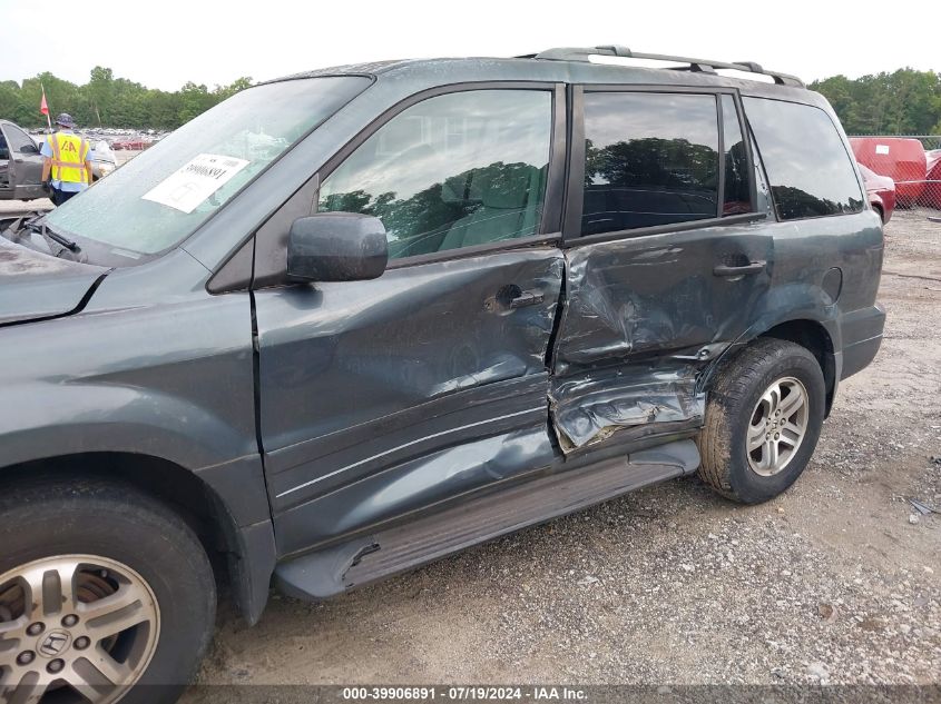 2004 Honda Pilot Ex VIN: 5FNYF18414B006945 Lot: 39906891