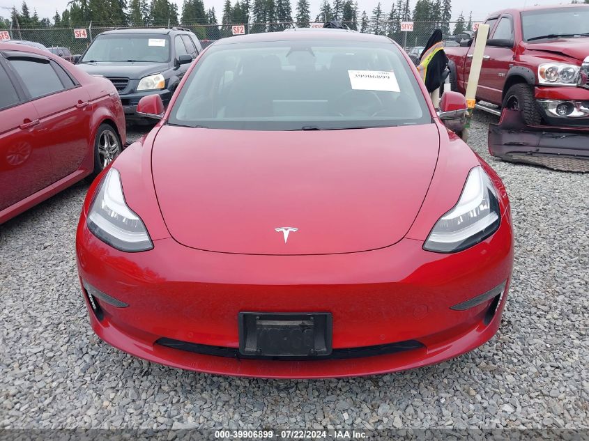 2018 Tesla Model 3 Long Range/Mid Range VIN: 5YJ3E1EAXJF037842 Lot: 39906899