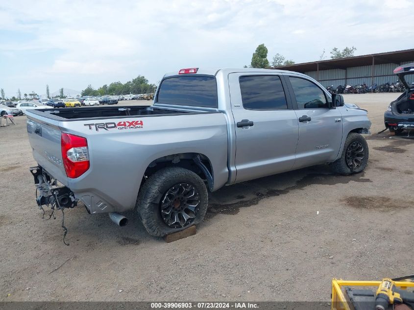 2018 Toyota Tundra Sr5 5.7L V8 VIN: 5TFDY5F11JX694942 Lot: 39906903