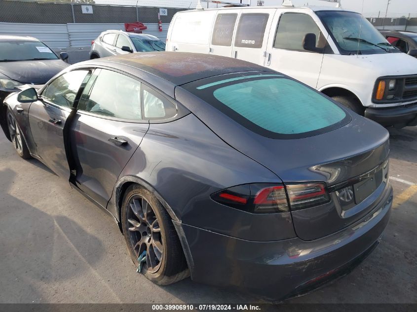 VIN 5YJSA1E55PF517225 2023 TESLA MODEL S no.3