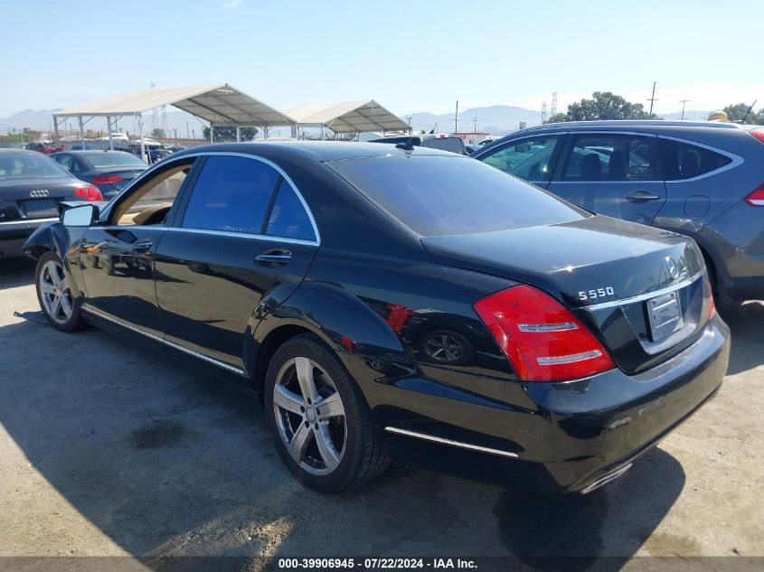 2011 Mercedes-Benz S 550 VIN: WDDNG7BB9BA387028 Lot: 39906945