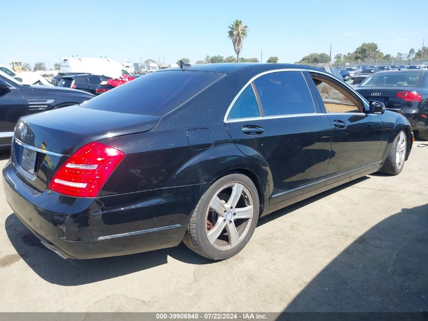 2011 Mercedes-Benz S 550 VIN: WDDNG7BB9BA387028 Lot: 39906945