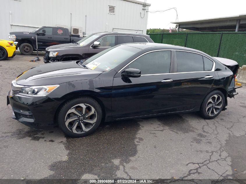 1HGCR2F88HA009354 2017 Honda Accord Ex-L