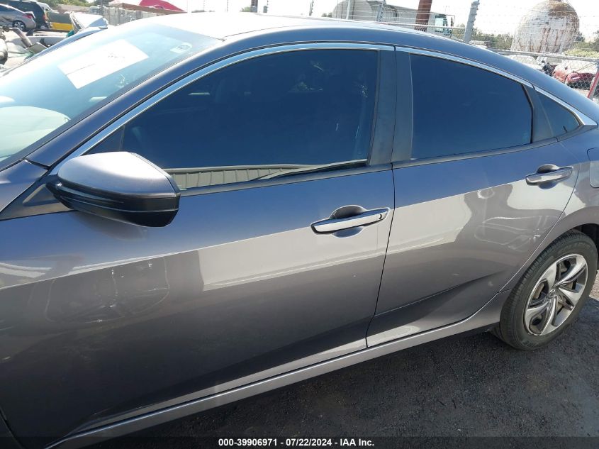 2019 Honda Civic Lx VIN: 19XFC2F6XKE207434 Lot: 39906971