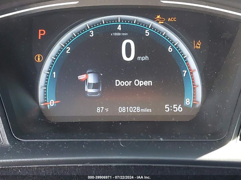 2019 Honda Civic Lx VIN: 19XFC2F6XKE207434 Lot: 39906971