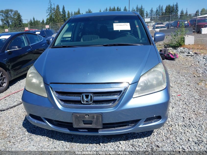 2007 Honda Odyssey Ex-L VIN: 5FNRL38687B092866 Lot: 39906976