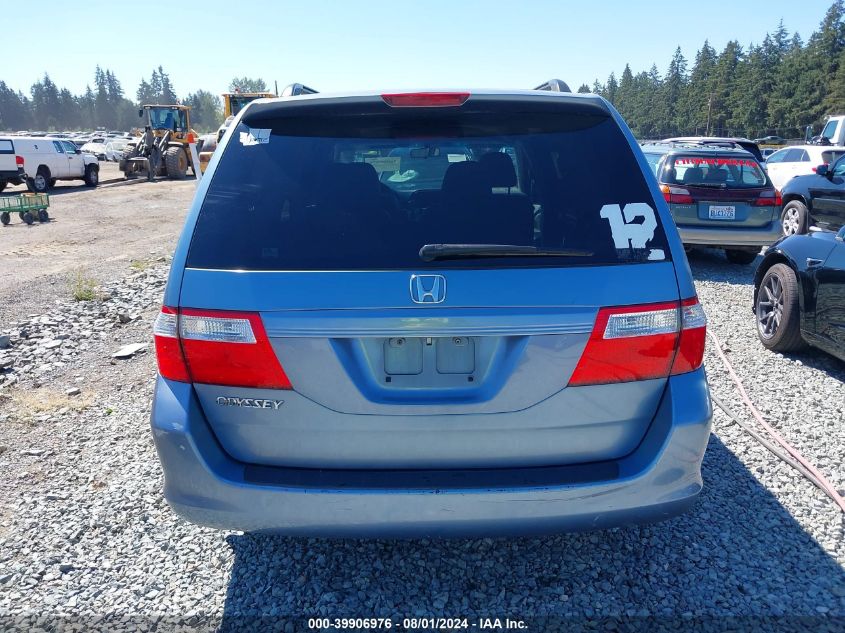 2007 Honda Odyssey Ex-L VIN: 5FNRL38687B092866 Lot: 39906976