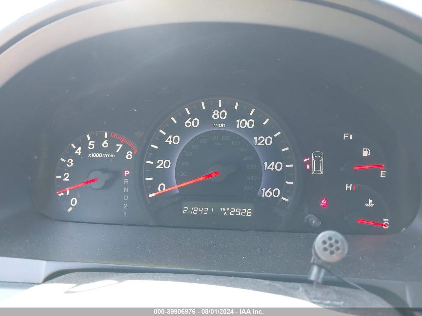 2007 Honda Odyssey Ex-L VIN: 5FNRL38687B092866 Lot: 39906976