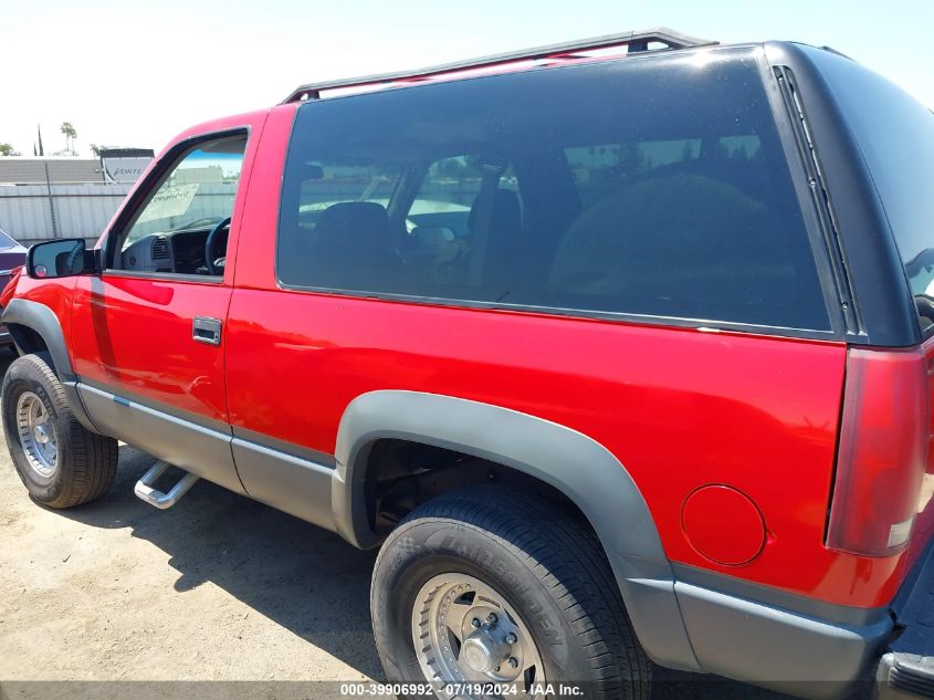1997 Chevrolet Tahoe VIN: 3GNEK18R3VG119597 Lot: 39906992