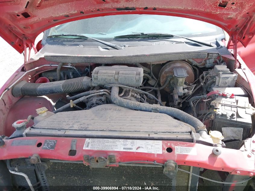 1997 Dodge Ram 1500 St VIN: 3B7HC13Z4VG761045 Lot: 39906994