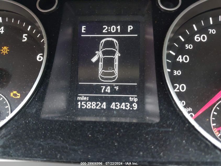 2010 Volkswagen Passat Komfort VIN: WVWJM7AN9AE135140 Lot: 39906996