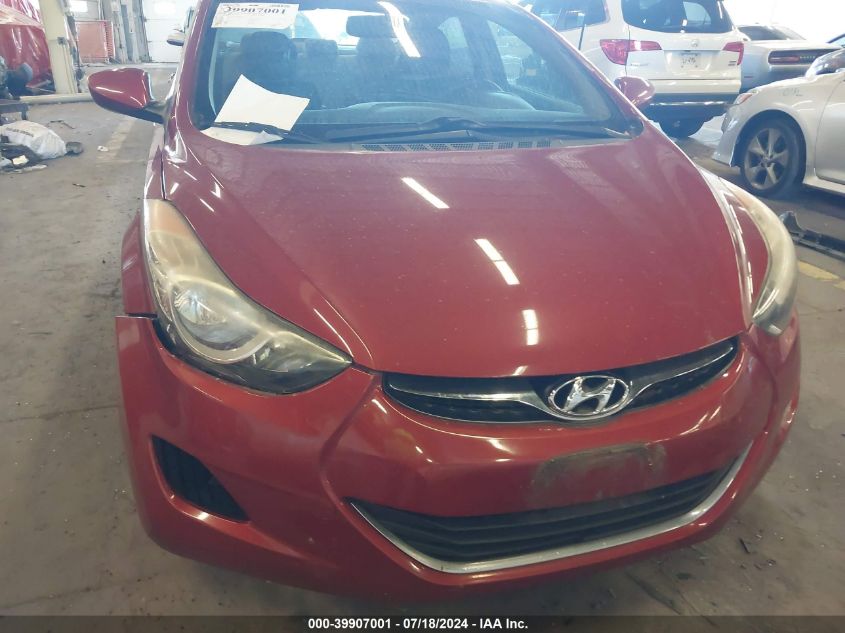 2013 Hyundai Elantra Gls VIN: KMHDH4AE1DU489837 Lot: 39907001