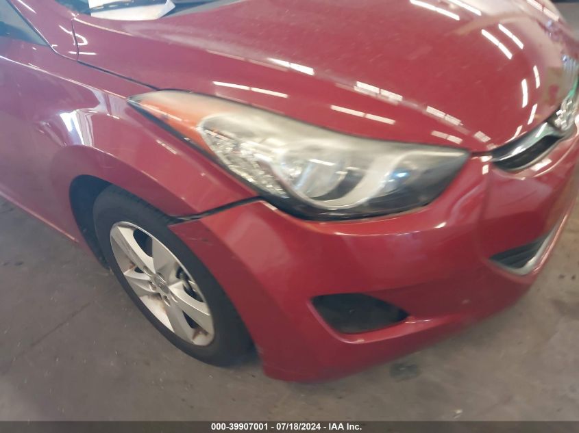 2013 Hyundai Elantra Gls VIN: KMHDH4AE1DU489837 Lot: 39907001