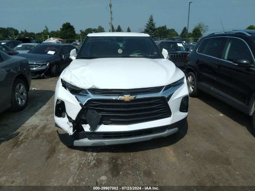 2022 Chevrolet Blazer Fwd 2Lt VIN: 3GNKBCR44NS175840 Lot: 39907002