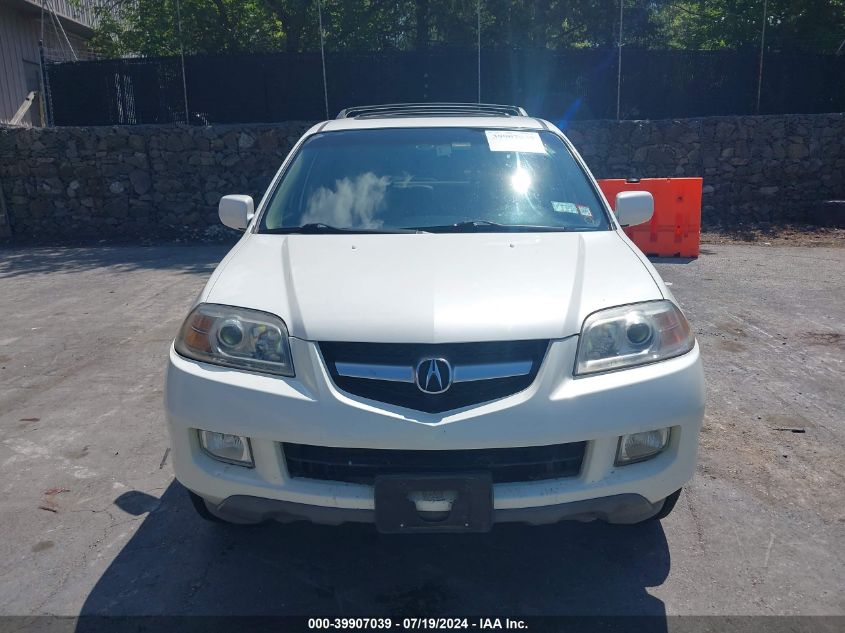 2006 Acura Mdx VIN: 2HNYD18696H549717 Lot: 39907039