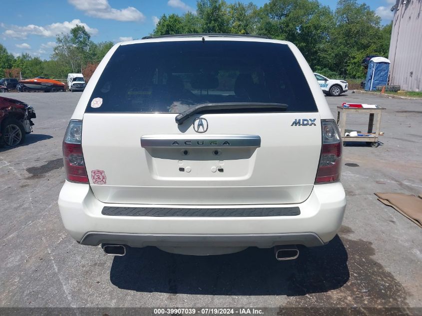 2006 Acura Mdx VIN: 2HNYD18696H549717 Lot: 39907039