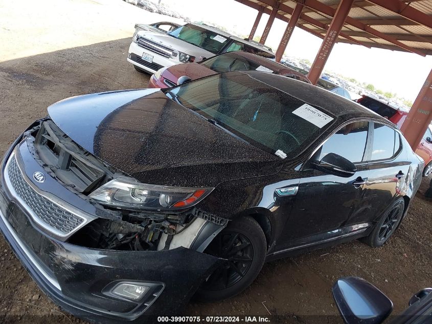 2015 Kia Optima Hybrid VIN: KNAGM4AD1F5079828 Lot: 39907075