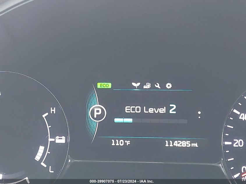 2015 Kia Optima Hybrid VIN: KNAGM4AD1F5079828 Lot: 39907075