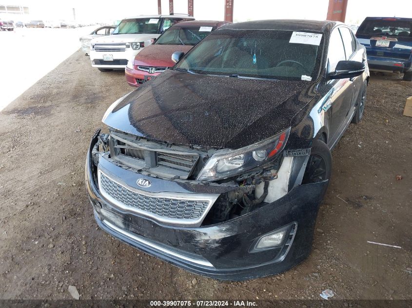 2015 Kia Optima Hybrid VIN: KNAGM4AD1F5079828 Lot: 39907075