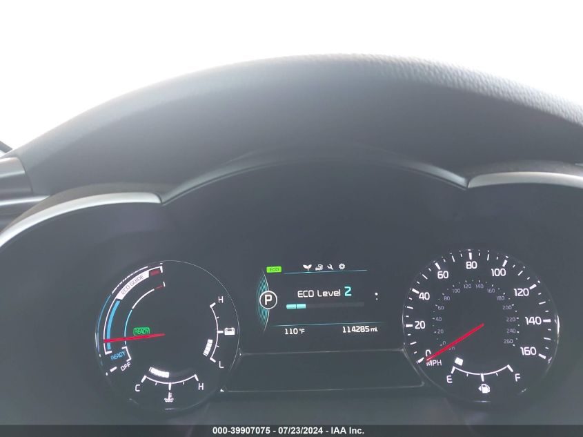 2015 Kia Optima Hybrid VIN: KNAGM4AD1F5079828 Lot: 39907075