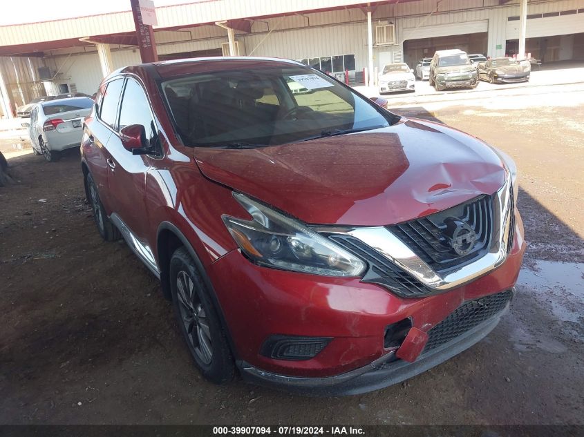 5N1AZ2MG7JN163922 2018 NISSAN MURANO - Image 1