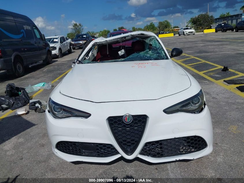 2020 Alfa Romeo Giulia Sport Rwd VIN: ZARFAMAN2L7623940 Lot: 39907096