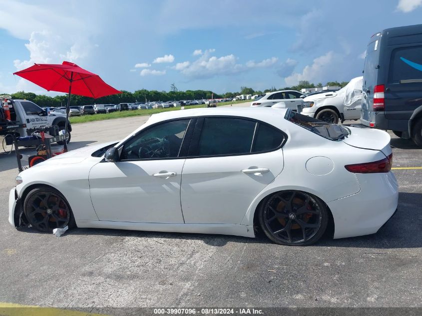 2020 Alfa Romeo Giulia Sport Rwd VIN: ZARFAMAN2L7623940 Lot: 39907096